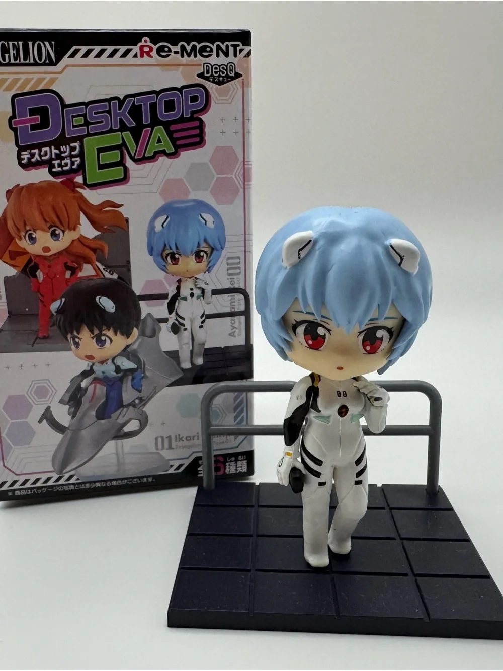Re-Ment Desktop EVA Rei Ayanami Figure